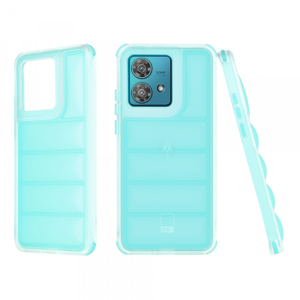 Husa pentru Motorola Edge 40 Neo, Techsuit, Wave Shield, Turcoaz