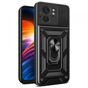 Husa pentru Motorola Edge 40, Techsuit, CamShield, Neagra