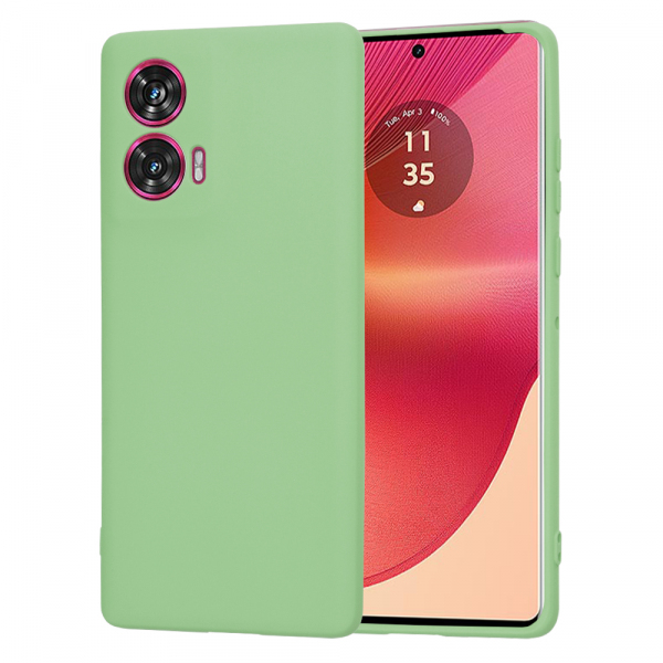 Husa pentru Motorola Edge 50 Fusion, Techsuit, SoftFlex, Verde Deschis