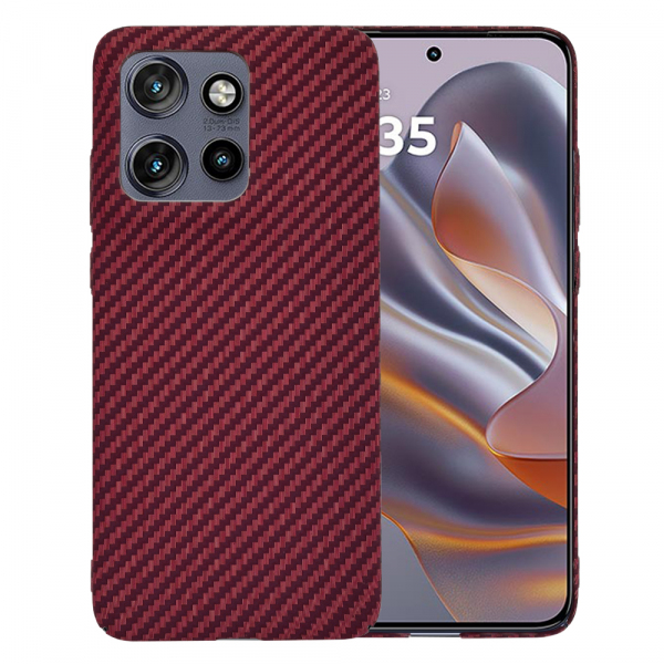 Husa pentru Motorola Edge 50 Neo, Techsuit, Carbonite FiberShell, Rosie