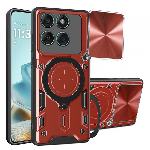 Husa pentru Motorola Edge 60 Fusion / Edge 60, Techsuit, CamGuard Pro, Rosie