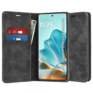 Husa pentru Motorola Edge 60 Fusion / Edge 60, Techsuit, Confy, Neagra