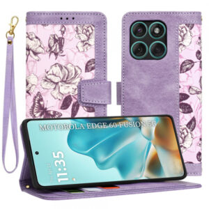 Husa pentru Motorola Edge 60 Fusion / Edge 60, Techsuit, FlipCraft, Mov
