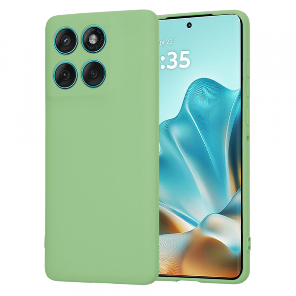 Husa pentru Motorola Edge 60 Fusion / Edge 60, Techsuit, SoftFlex, Verde Deschis