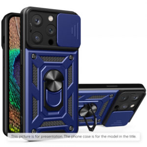 Husa pentru Motorola Edge 60 Pro, Techsuit, CamShield, Albastra