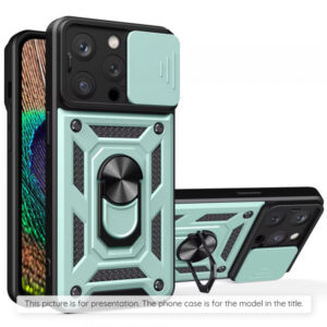 Husa pentru Motorola Edge 60 Pro, Techsuit, CamShield, Verde