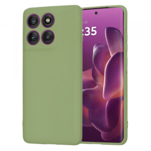 Husa pentru Motorola Edge 60 Pro, Techsuit, SoftFlex, Matcha