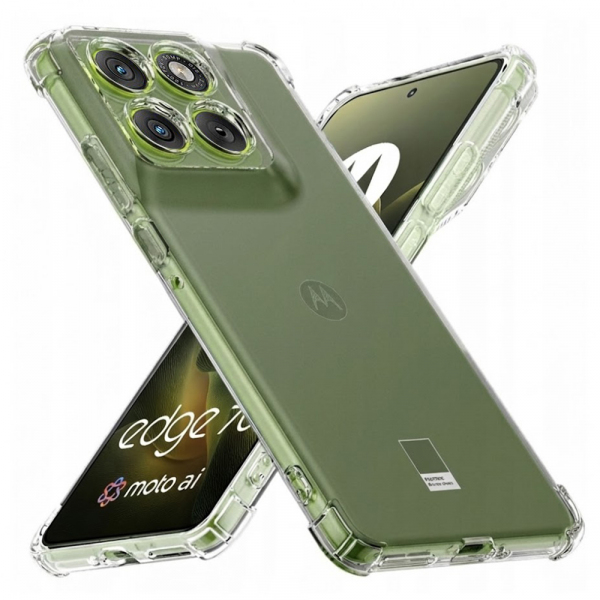 Husa pentru Motorola Edge 70, Techsuit, Shockproof Clear, Transparenta
