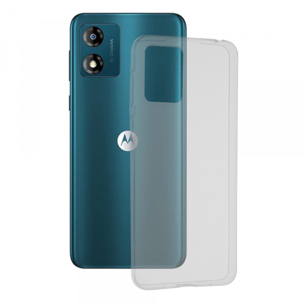 Husa pentru Motorola Moto E13, Techsuit, Clear, Transparenta