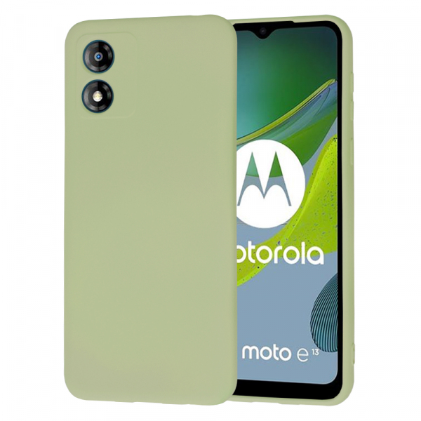 Husa pentru Motorola Moto E13, Techsuit, SoftFlex, Matcha