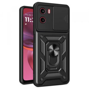 Husa pentru Motorola Moto E15 / G05, Techsuit, CamShield, Neagra