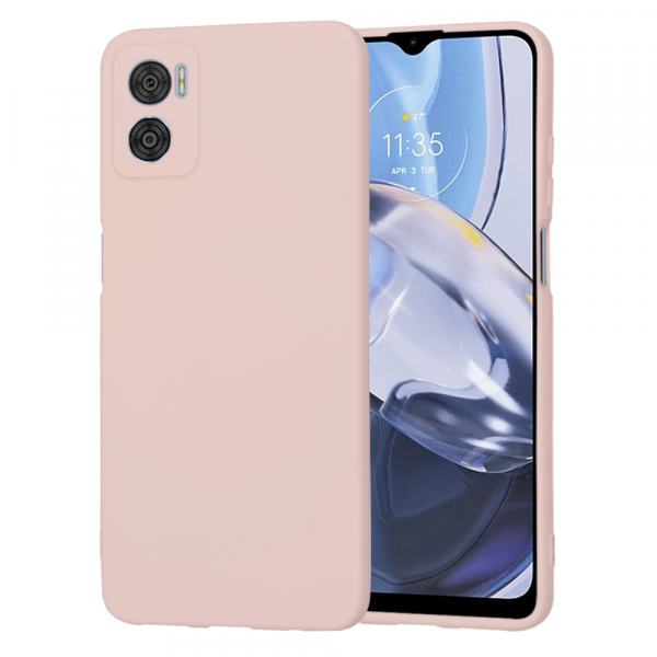 Husa pentru Motorola Moto E22i / E22, Techsuit, SoftFlex, Roz