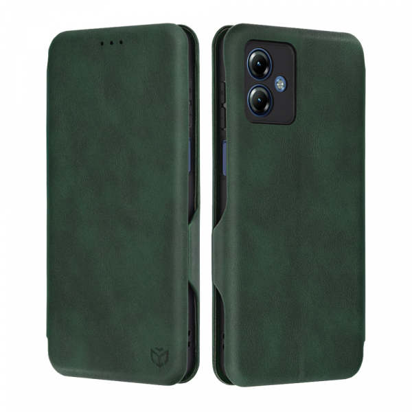 Husa pentru Motorola Moto G14, Techsuit, Safe Wallet Plus, Verde