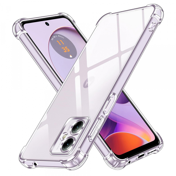 Husa pentru Motorola Moto G14, Techsuit, Shockproof Clear, Transparenta
