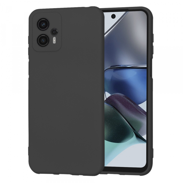 Husa pentru Motorola Moto G23, Techsuit, SoftFlex, Neagra