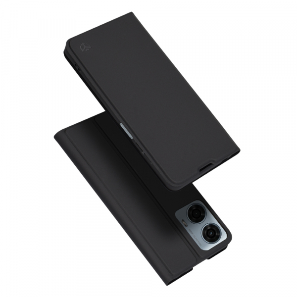 Husa pentru Motorola Moto G24 Power, Techsuit, Magskin Book, Neagra