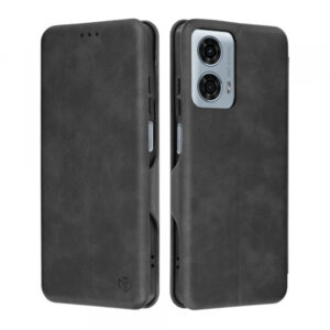 Husa pentru Motorola Moto G24 Power, Techsuit, Safe Wallet Plus, Neagra