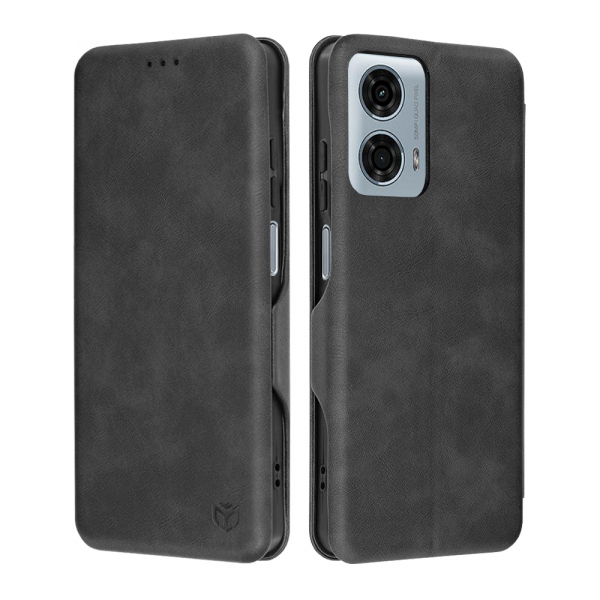 Husa pentru Motorola Moto G24 Power, Techsuit, Safe Wallet Plus, Neagra