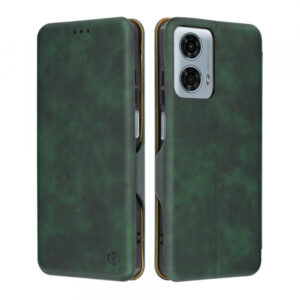 Husa pentru Motorola Moto G24 Power, Techsuit, Safe Wallet Plus, Verde