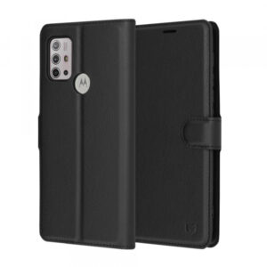 Husa pentru Motorola Moto G30 / G20 / G10, Techsuit, Leather Folio, Neagra