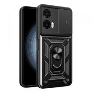 Husa pentru Motorola Moto G35, Techsuit, CamShield, Neagra