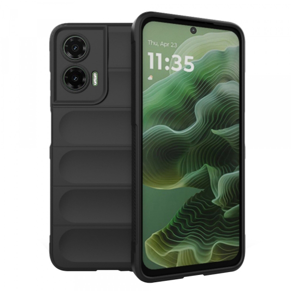 Husa pentru Motorola Moto G35, Techsuit, Magic Shield, Neagra