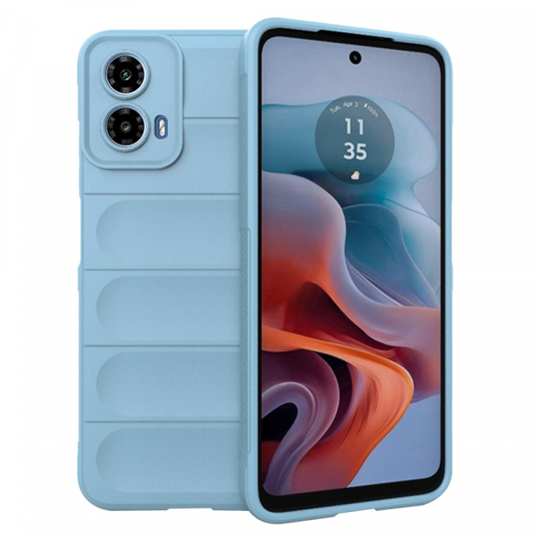 Husa pentru Motorola Moto G45 / G34, Techsuit, Magic Shield, Bleu