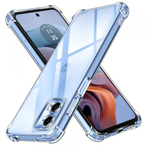 Husa pentru Motorola Moto G45 / G34, Techsuit, Shockproof Clear, Transparenta