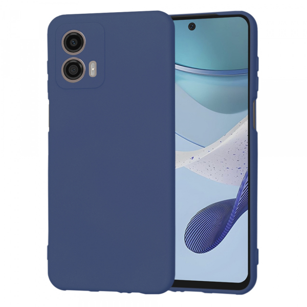 Husa pentru Motorola Moto G53, Techsuit, SoftFlex, Bleumarin