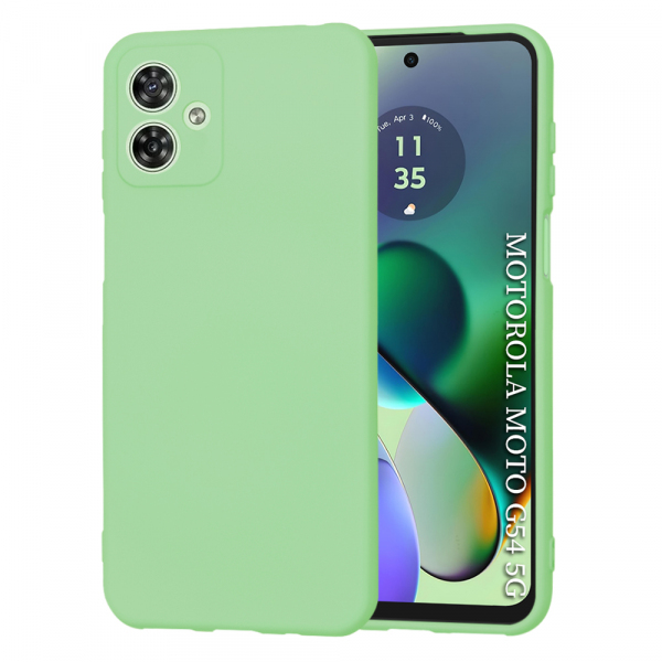 Husa pentru Motorola Moto G54, Techsuit, SoftFlex, Verde Deschis