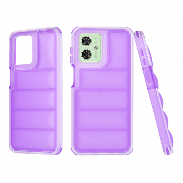 Husa pentru Motorola Moto G54, Techsuit, Wave Shield, Mov
