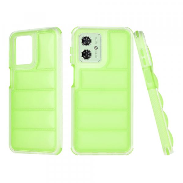 Husa pentru Motorola Moto G54, Techsuit, Wave Shield, Verde