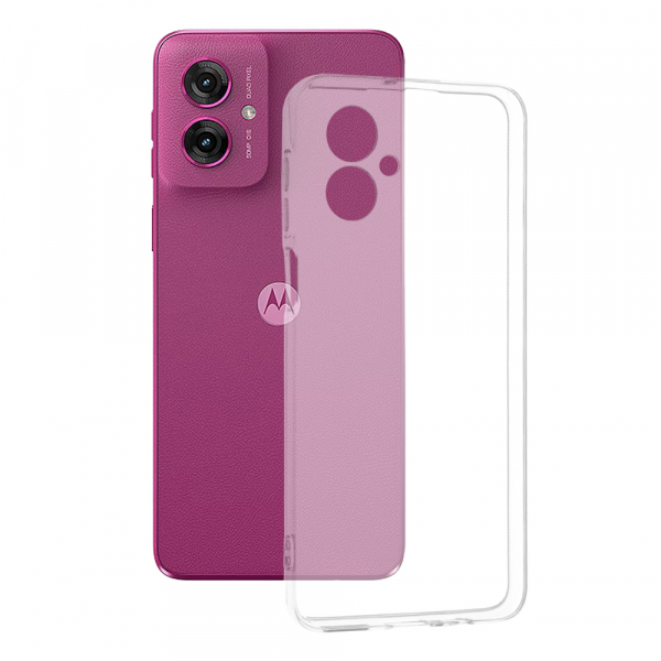 Husa pentru Motorola Moto G55, Techsuit, Clear, Transparenta