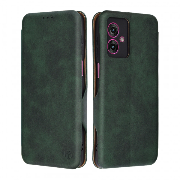 Husa pentru Motorola Moto G55, Techsuit, Safe Wallet Plus, Verde