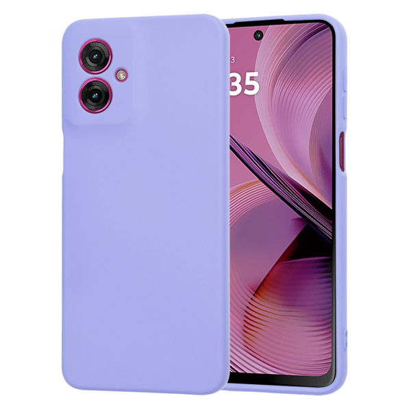 Husa pentru Motorola Moto G55, Techsuit, SoftFlex, Mov Deschis