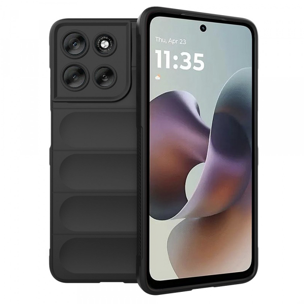 Husa pentru Motorola Moto G56, Techsuit, Magic Shield, Neagra