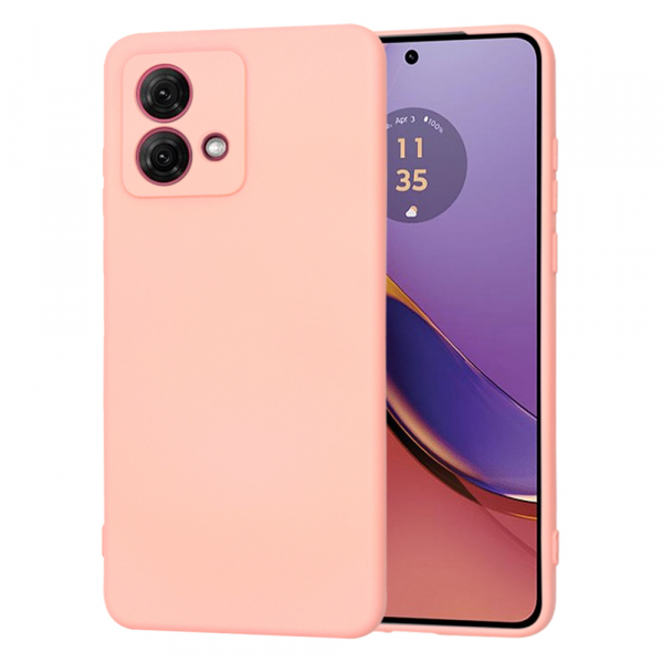 Husa pentru Motorola Moto G84, Techsuit, SoftFlex, Roz Deschis