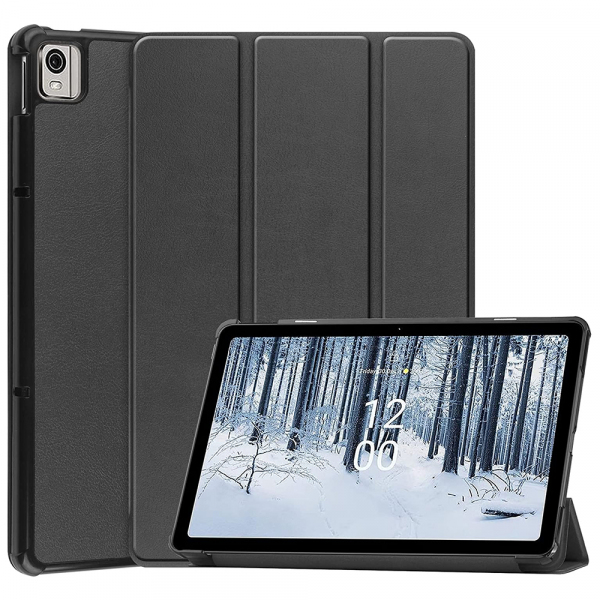 Husa pentru Nokia T21, Techsuit, FoldPro, Neagra
