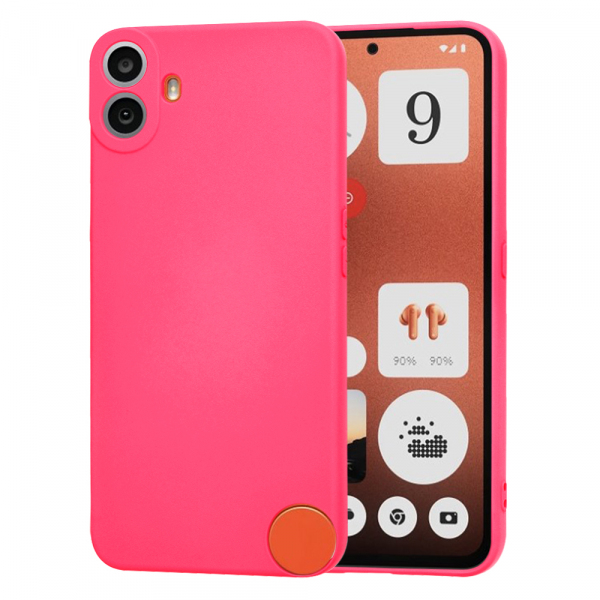 Husa pentru Nothing CMF Phone 1, Techsuit, SoftFlex, Roz Inchis