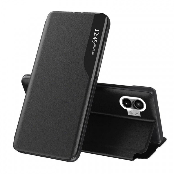 Husa pentru Nothing Phone (1), Techsuit, eFold, Neagra