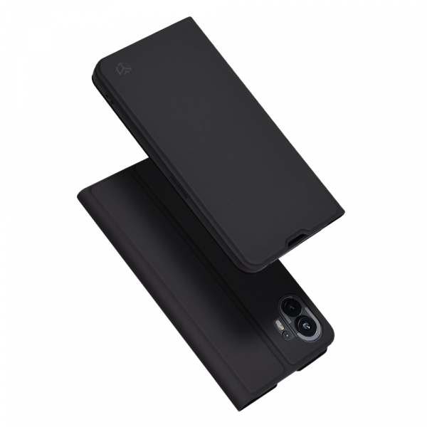 Husa pentru Nothing Phone (2), Techsuit, Magskin Book, Neagra