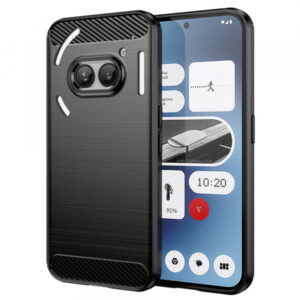Husa pentru Nothing Phone (2a) Plus / Phone (2a), Techsuit, Carbon, Neagra