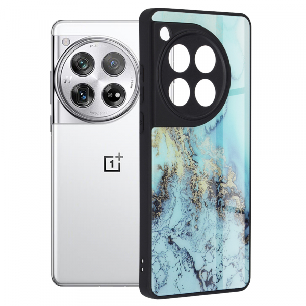 Husa pentru OnePlus 12, Techsuit, Glaze, Bleu
