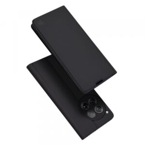 Husa pentru OnePlus 12, Techsuit, Magskin Book, Neagra