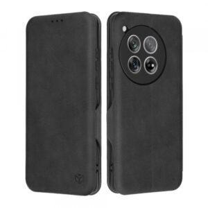 Husa pentru OnePlus 12, Techsuit, Safe Wallet Plus, Neagra