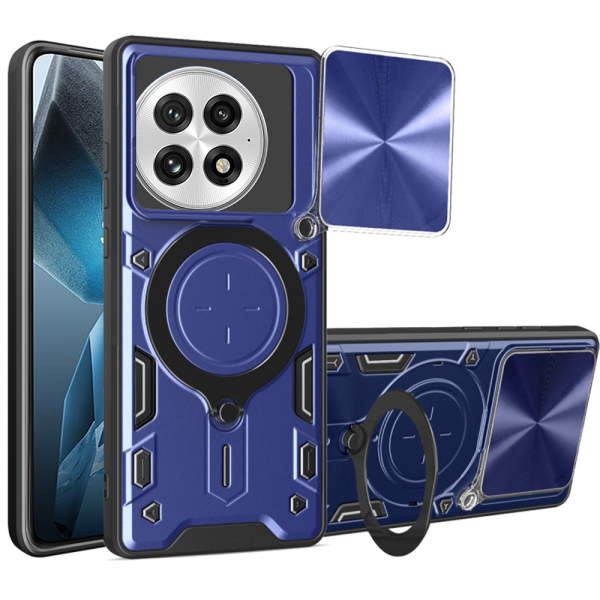 Husa pentru OnePlus 13, Techsuit, CamGuard Pro, Albastra