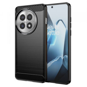 Husa pentru OnePlus 13, Techsuit, Carbon, Neagra
