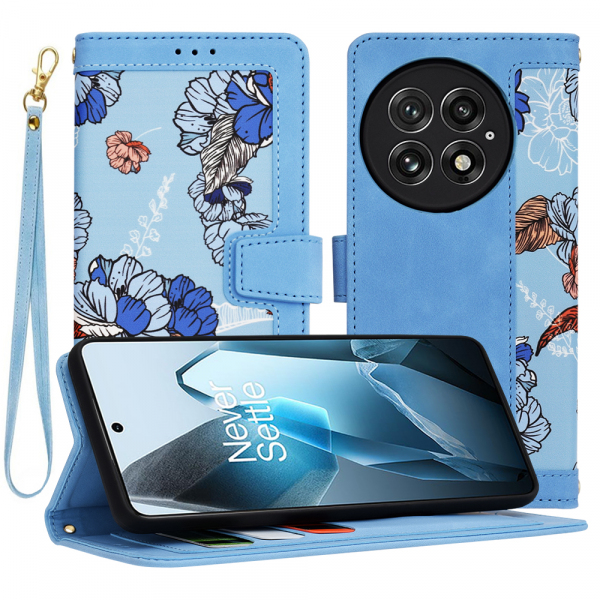 Husa pentru OnePlus 13, Techsuit, FlipCraft, Bleu