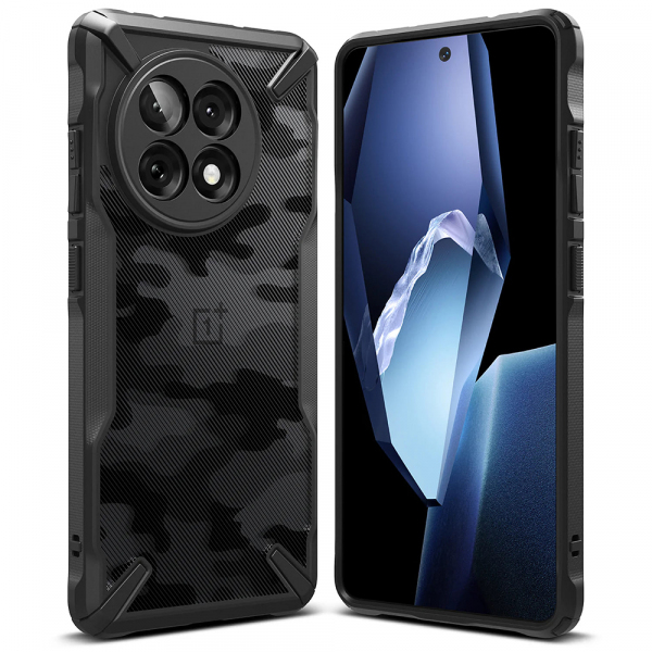 Husa pentru OnePlus 13R, Ringke, Fusion X Design, Camuflaj