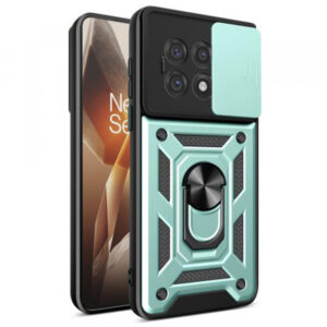 Husa pentru OnePlus 13R, Techsuit, CamShield, Verde